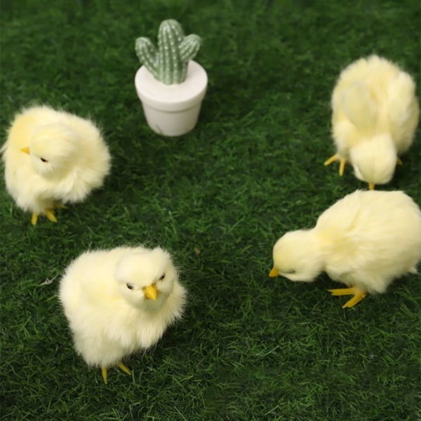 Vocalize Plush Chick Simulation Furry Chicken 1-COMMON 1-COMMON 1-Common