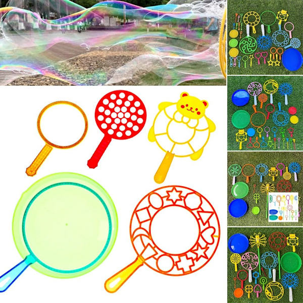 Bubbelmaskin som blåser bubbelverktyg C C C