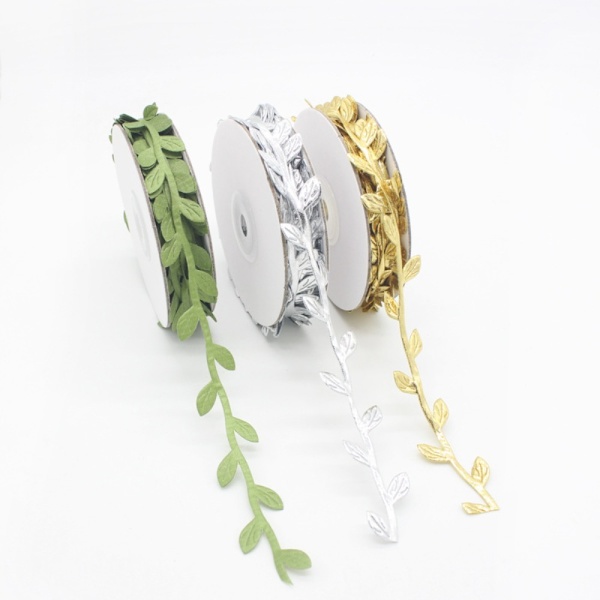 blad band falska blad spets trim