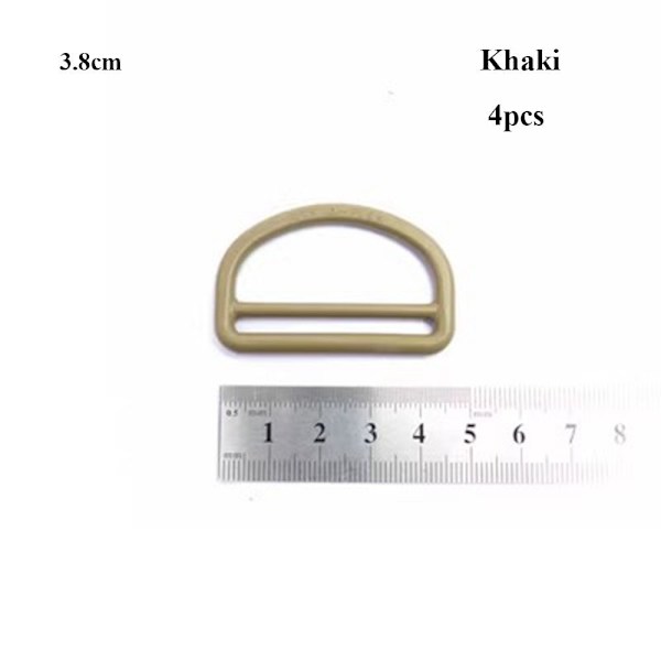 4 kpl Vyökoukut Nauhasoljet KHAKI 3.8CMSTYLE 2 STYLE 2 Khaki 3.8cmStyle 2-Style 2