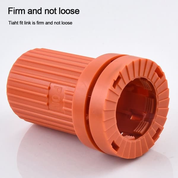 Kran Anti-lossing mutter Kran låsmutter ORANGE orange