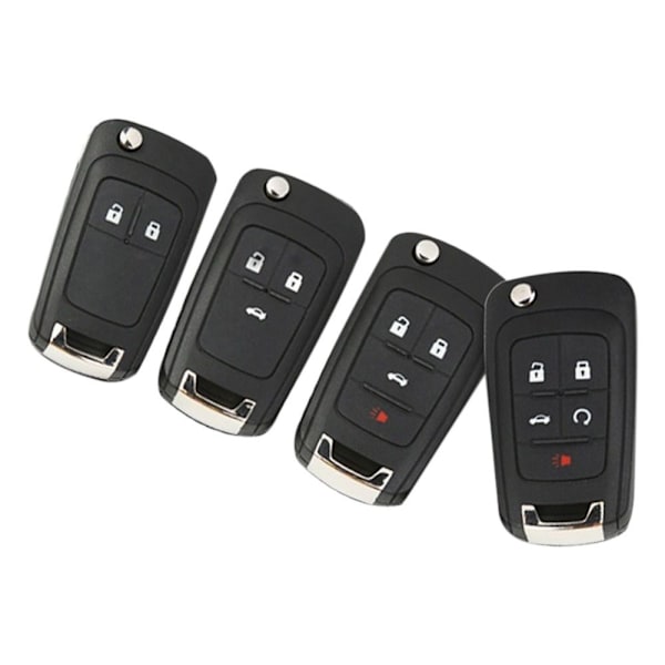 Fjernnøglekasse Bilnøgleskal 2 KNAPPER 2 KNAPPER 2 Buttons