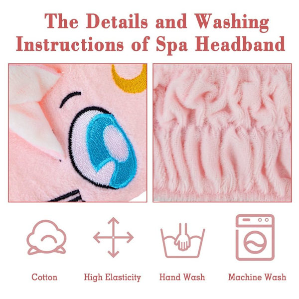 Makeup Spa Pandebånd Sailor Moon SORT SORT Black