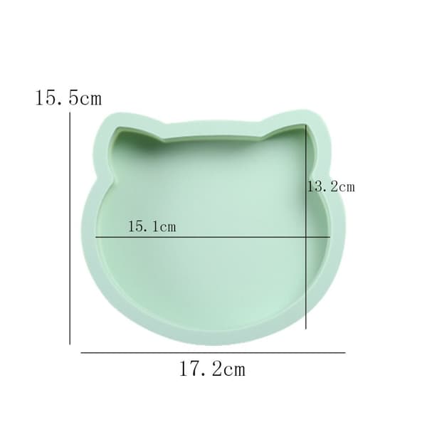 4stk Kakeformer Dekorere Silikonform Bake Dekorasjonsform