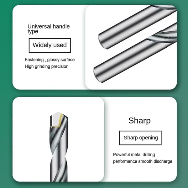 Hardmetallbor Metallbearbeidingsbits 8,5MM 8.5mm