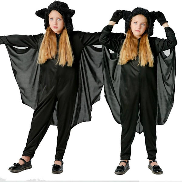 Halloween-lepakkoasu, lasten Cosplay-asut 140 140