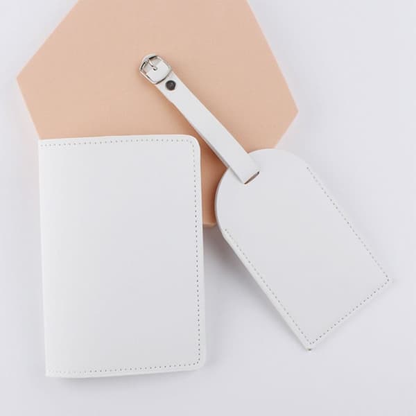 2kpl Passport Case ID -pidike MUSTA Black