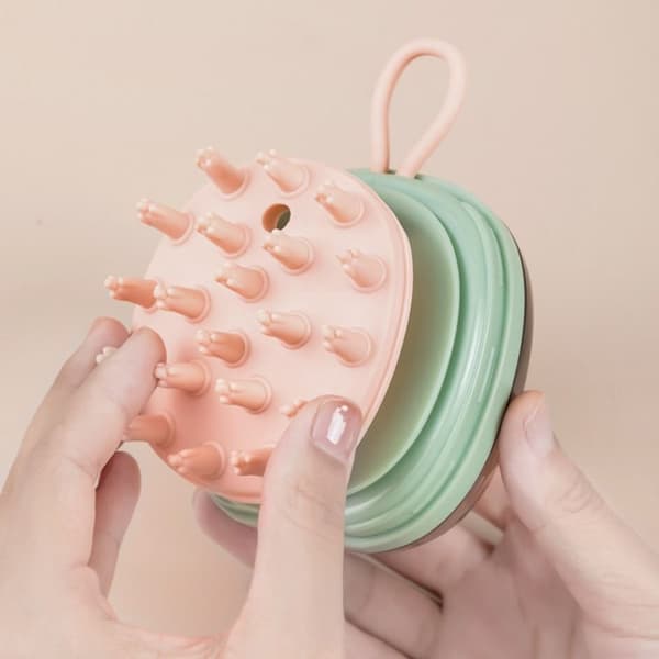 Head Scalp Massage Brush BLÅ blue