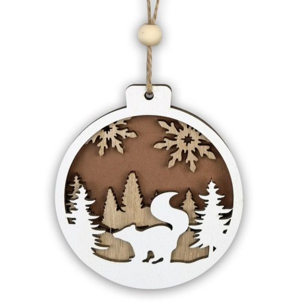 Julhänge Animal Carving Pendant C C C