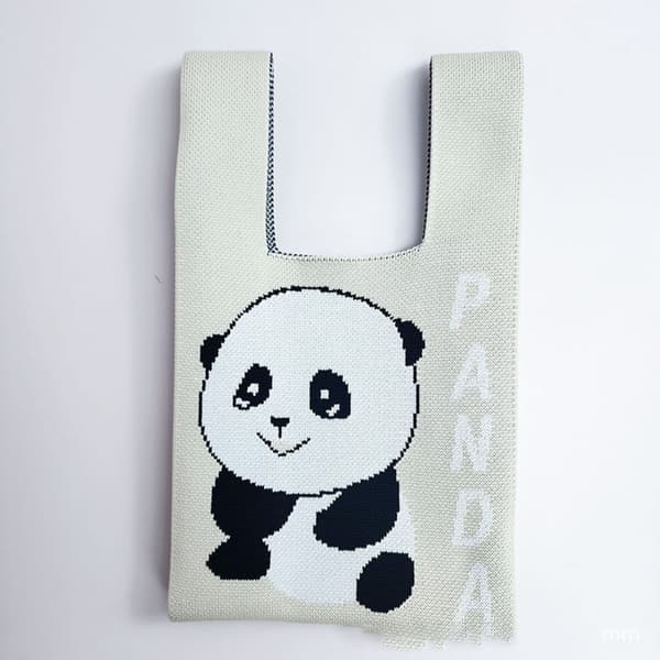 Strikket taske Tote Ba TYPE C TYPE C Type C