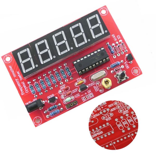 Frekvenstæller Krystal Oscillator Meter Tester Kit