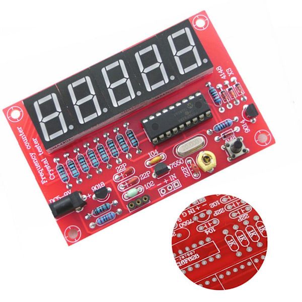 Frequency Counter Crystal Oscillator Meter Tester Kit