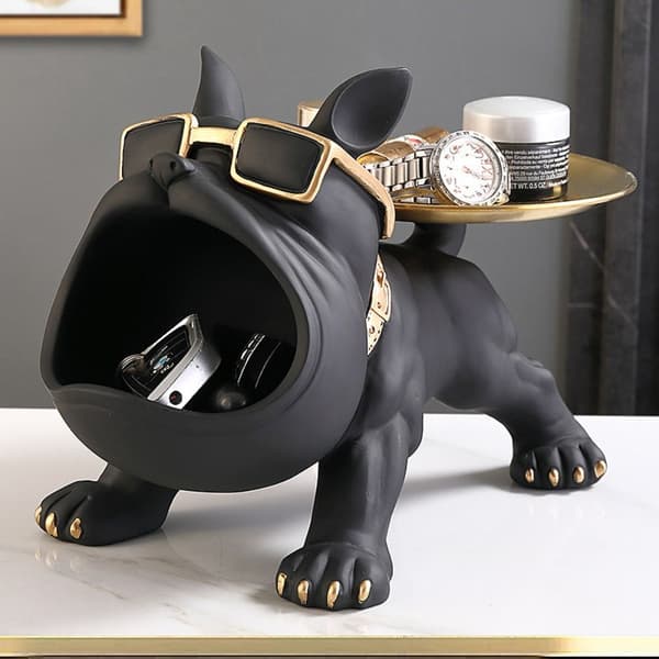 Bulldog Butler Förvaringsbricka Nyckellåda ORANGE orange