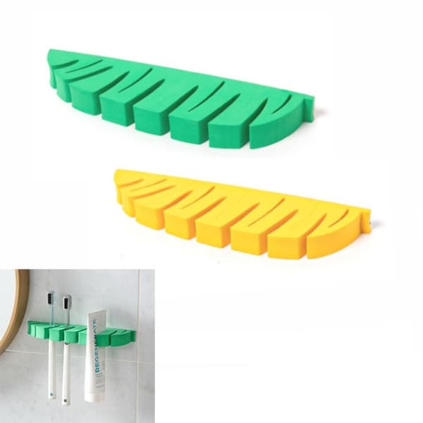 2st Förvaringsställ Svampbladformad GRÖN 2ST 2ST green 2Pcs-2Pcs