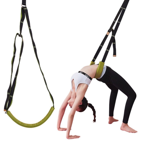 Flexibilitet Stretching Yogabälte Svängmotståndsband blå