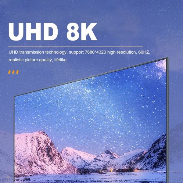 HDMI-yhteensopiva 2.1 muuntimen laajennussovitin A8K-16 A8K-16 A8K-16