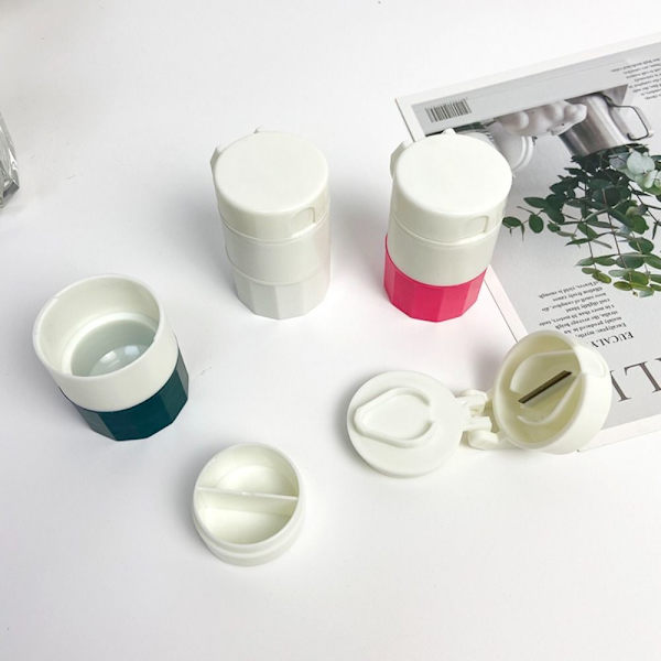 Case Pill Splitters BLÅT Blue