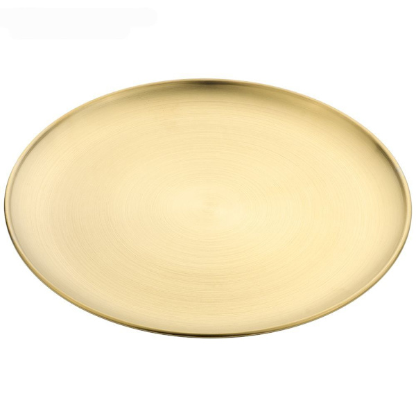 Luusylkemisastia matala tarjotin GOLD 34cm 34cm gold 34cm-34cm