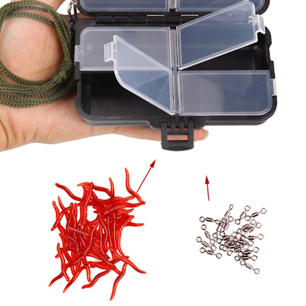 Luya Bait Box Fish Bait Box Opbevaringsbeholder