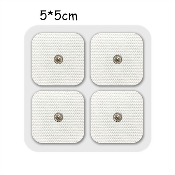 40 st Elektrodpåsar för TENS-enhet, Snabbkoppling, Ersättningsdynor, 3,5 mm 40pcs
