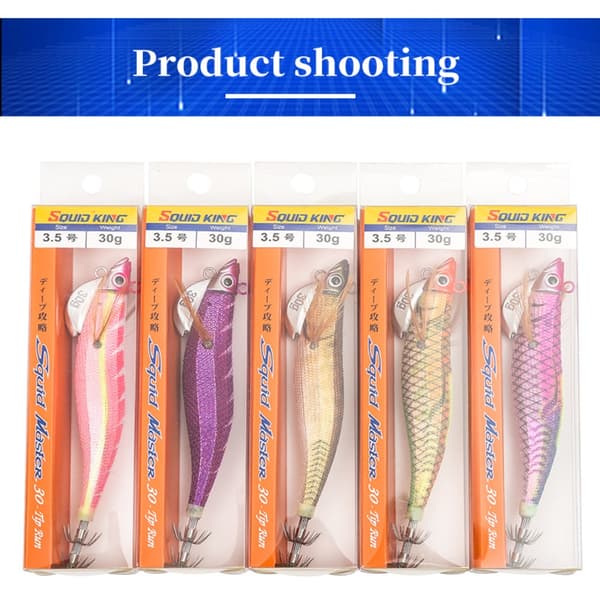 vævning Blækspruttekrog Octopus Bait 30GD D 30gD
