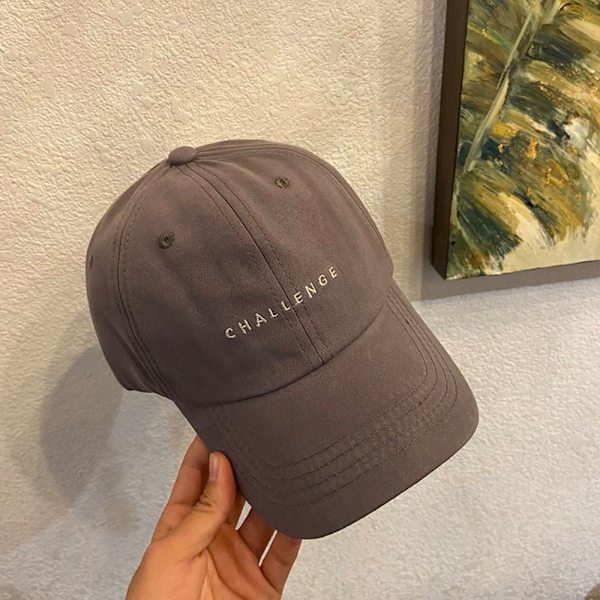 CHALLENGE Baseball Caps Visir Cap SORT black