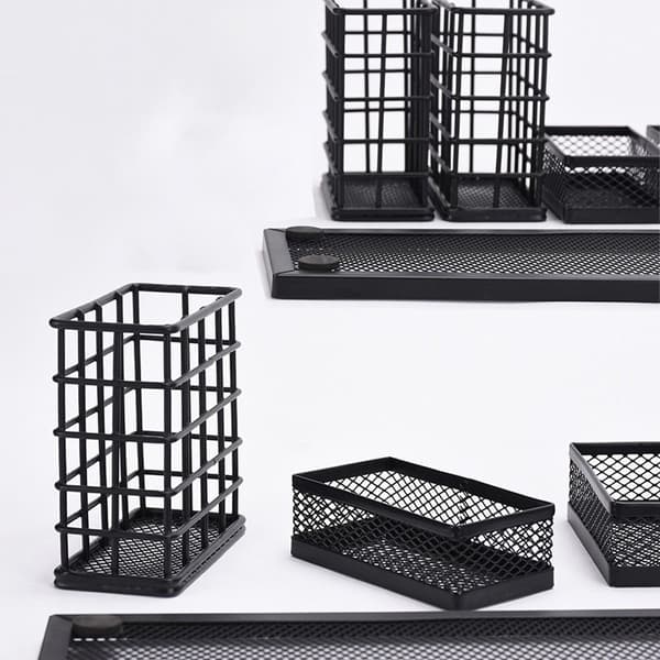 7 st brevpapper förvaringslåda multifunktion case pennhållare 7pcs