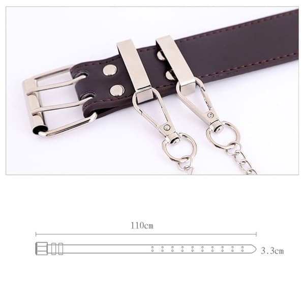 Punk midjebelte Goth linning 1 1 1