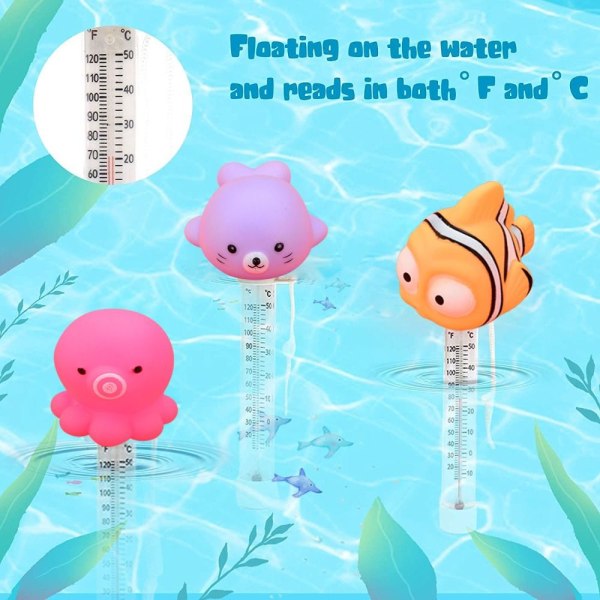 Floating Pool Thermometer Float Thermometer 1 1 1
