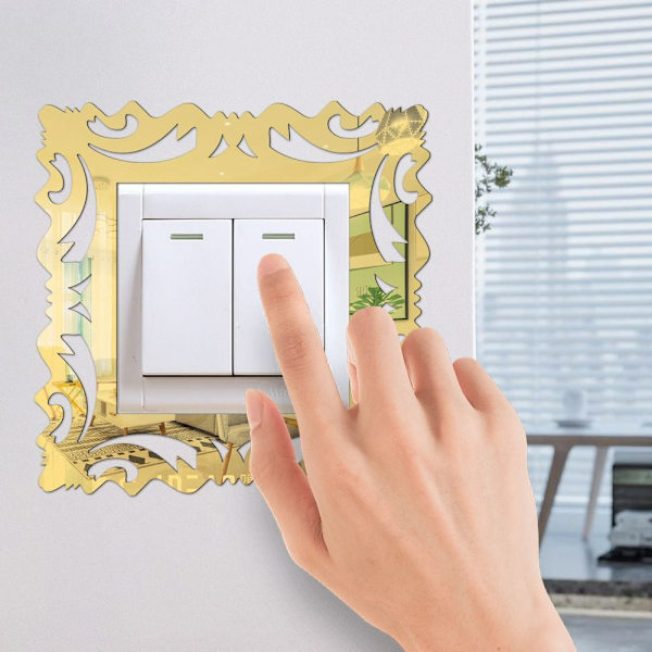 4 stk Switch Sticker Switch Decals SORT Black