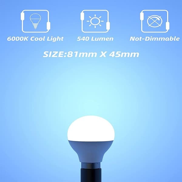 LED lyspære 9WE27 E27 9WE27