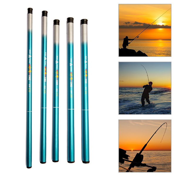 Teleskopisk fiskespö Stream Hand Pole 2,4M 2.4M