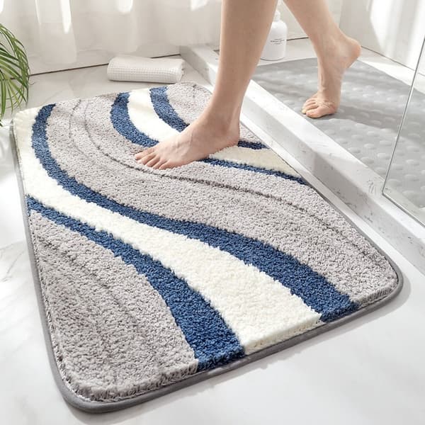 Badrumsmatta Absorberande matta 3 3 3