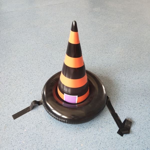 Uppblåsbart Ringkastningsspel Häxhatt Ferrule Leksaker Halloween