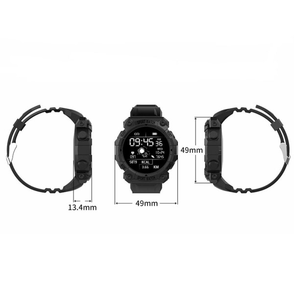 Smart Watches Smart Armbånd SORT black