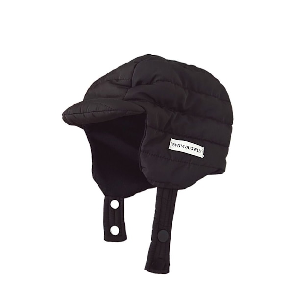 Baby cap Lei Feng cap SVART black