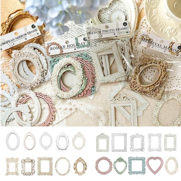 Hul præget fotoramme DIY Craft Cardstock Paper 3 3 3