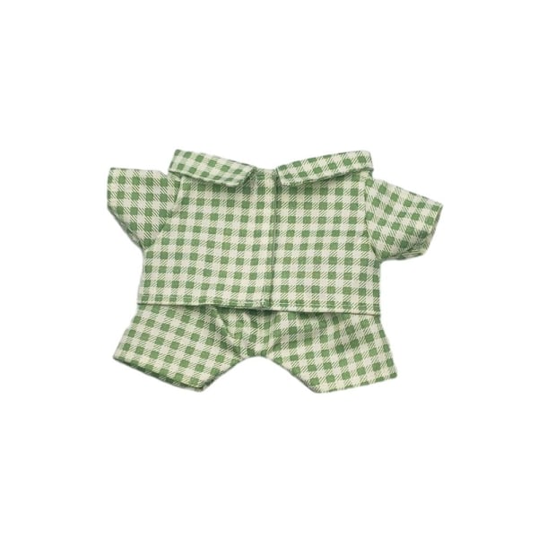 Nukke Vaatteet Paita RUOHON VIHREÄ grass green