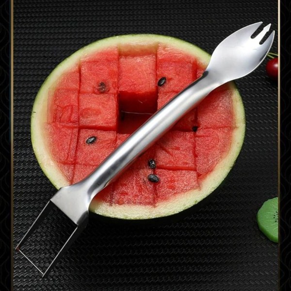 Vandmelon skærer Vandmelon gaffelskærer rustfrit stål