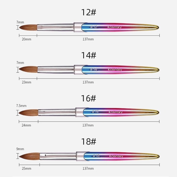 Nail Brush Nail Art Brush 6 6 6