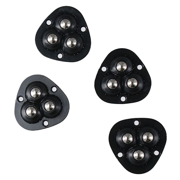 8 stk Mini Hjul for Apparater, Svingbare Hjul med Lim, Universelle
