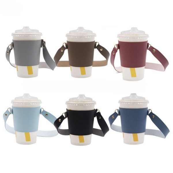 Vandflaske ærmetaske Kaffekopholder RØD red