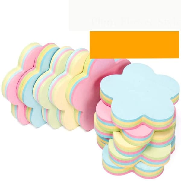 10Pads Stick Notes Memo Pad Sticky Selvklæbende