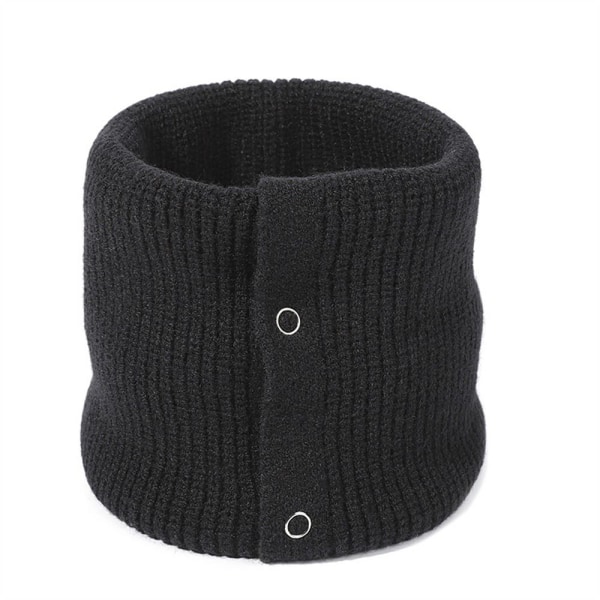 Strikket Neck Gaiter Neck Warmer BLÅ blue