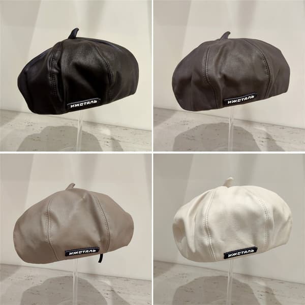 Retro Visir Hatt Åttakantig Basker KAFFE coffee