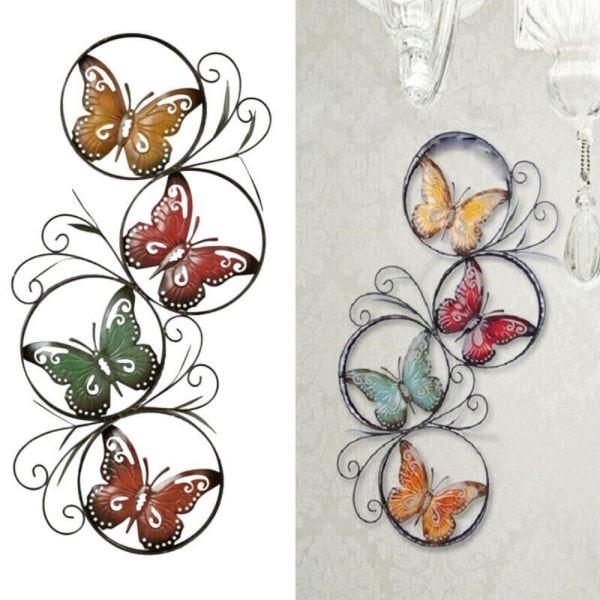 Metall sommerfugl hage ornament 300150MM 300150mm
