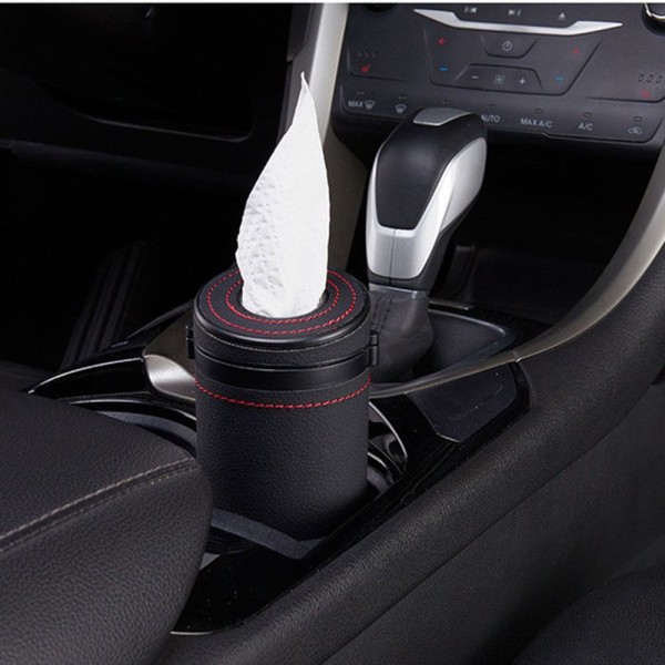 Car Tissue Box Tissue Holder SVART Black