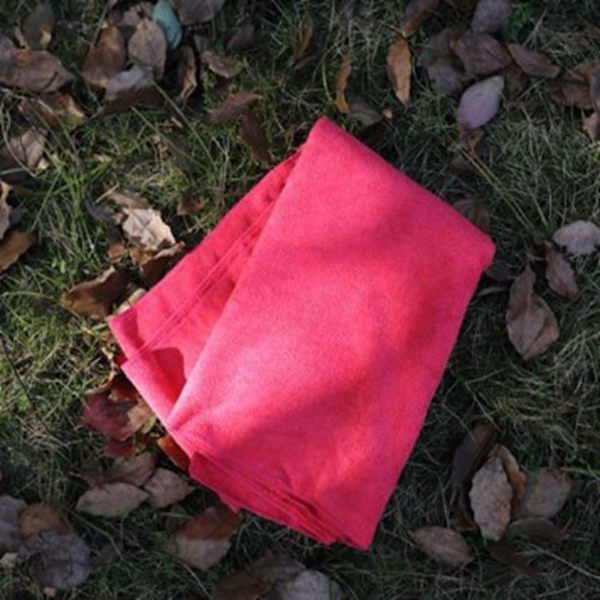 Utendørs mikrofiberhåndkle Sportshåndkle RØDT Red