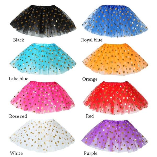 Tutu Skirt Dance Pettihame PUNAINEN Red