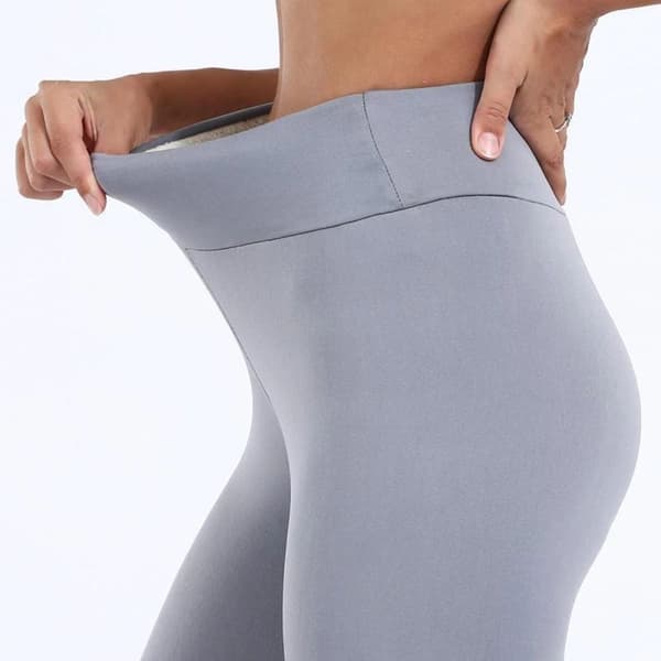 Byxor Leggings GRÅ M Grey M